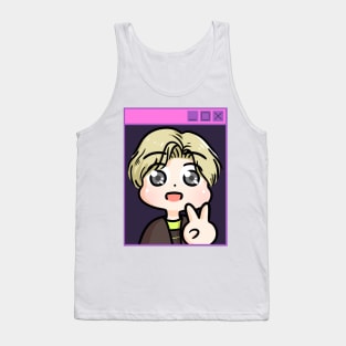 BTS Jimin BE log Tank Top